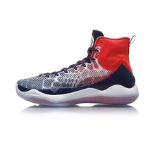 李寧（LI-NING）籃球鞋-4寶藍色/李寧紅/白 42