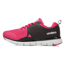 茵寶（Umbro）跑步鞋梅紅/黑/白UCB90704-01 35以下