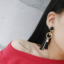 個(gè)性流蘇耳飾，打造時(shí)尚美girl