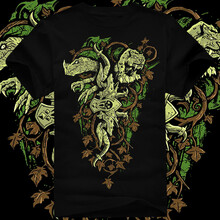 雷霆狼（LEITINGLANG） 短袖 男士T恤 獵人職業(yè)傳奇 S，XL，L，XXXL，M，XXL