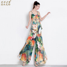 清水靈籽（QSLZ） 自然腰 裙褲 女 長(cháng)褲 休閑褲
