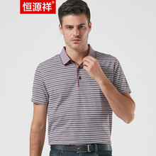 恒源祥 短袖 男士T恤 847紫紅 S，XL，L，M，XXXL，加大，XXL