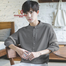 C2潮朝（C2 CHAOZHAO） 短袖 男士T恤 深灰色 XL，L，XXL，M