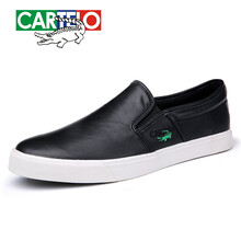 卡帝樂(lè)鱷魚(yú)（CARTELO）男士黑色 39