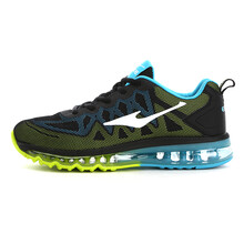 鴻星爾克（ERKE）跑步鞋正黑/酸橙綠(氣墊一代) 39