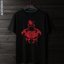 agitation 短袖 男士T恤 超膽俠黑色 S，XL，L，XXXL，XXL，M