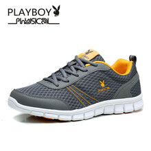 花花公子（PLAYBOY）男士深灰/桔黃（雙網(wǎng)） 