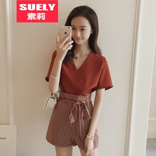 素莉（SUELY） 中腰  女 七分褲 休閑褲