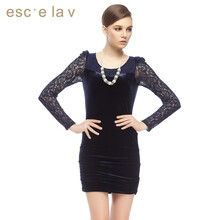 伊詩(shī)夏蘭薇（esc`e la v ）   連衣裙