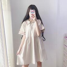 飄姌（Piaoran）  紐扣 連衣裙