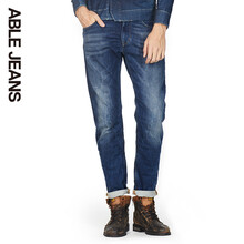 ABLE JEANS 錐形褲 青春休閑 男士牛仔褲