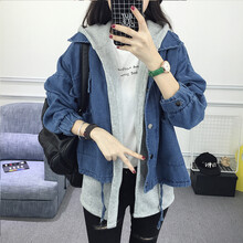 建正 POLO領(lǐng) 長(zhǎng)袖 女 短外套 口袋