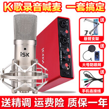 ISK  懸掛式 麥克風 ISK BM800+艾肯Mobile U套裝