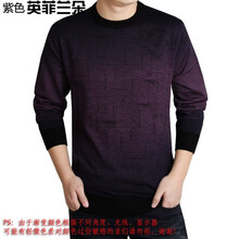 英菲蘭朵（YING FEI LAN DUO） 長袖 男士T恤 6552紫色 