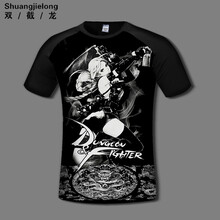 雙截龍（shuangjielong） 短袖 男士T恤 短袖-水墨地下城-17 S