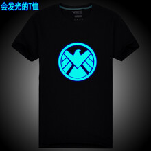 古萊登（GODLIKE） 短袖 男士T恤 神盾局夜光版 
