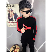 丹杰仕（DAN JIE SHI） 長袖 男士T恤 黑色 S，XL，L，XXXL，XXL，M