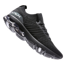 李寧（LI-NING）跑步鞋全新半掌氣墊 -3黑/白 36
