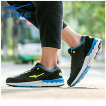 鴻星爾克（ERKE）跑步鞋正黑/新熒光果綠 39