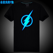 古萊登（GODLIKE） 短袖 男士T恤 閃電俠夜光版 
