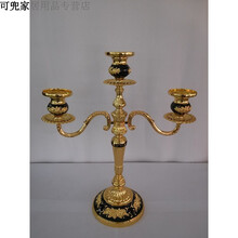 三頭歐式燭臺