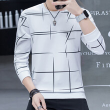凱樂凡 長袖 男士T恤 白色1811 XL，L，M，XXL，XXXL，加大