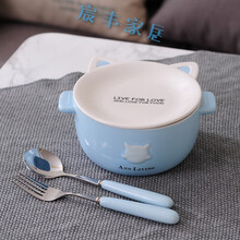 雙耳陶瓷飯盒