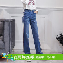 復(fù)古牛仔褲，穿出你的長腿型男