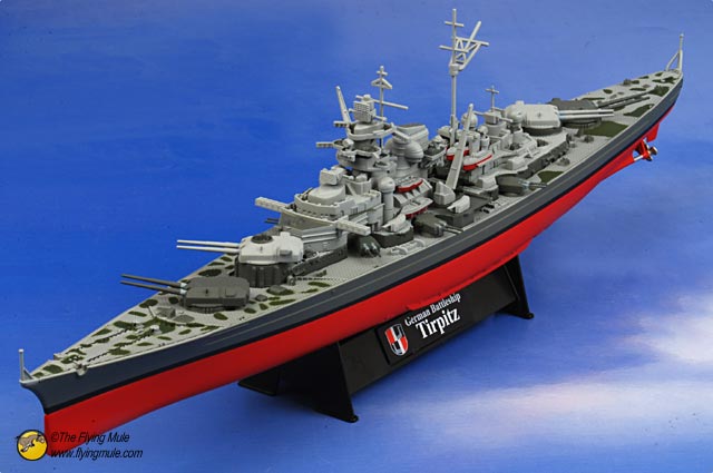 二战德国提尔皮茨号战列舰船