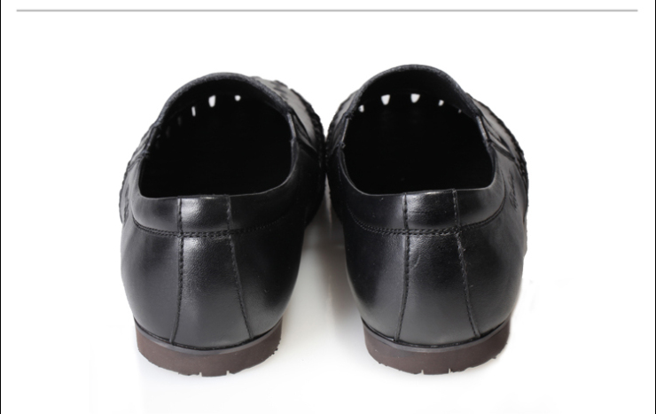 City天奴 意式经典纯手工男式商务透气休闲真皮