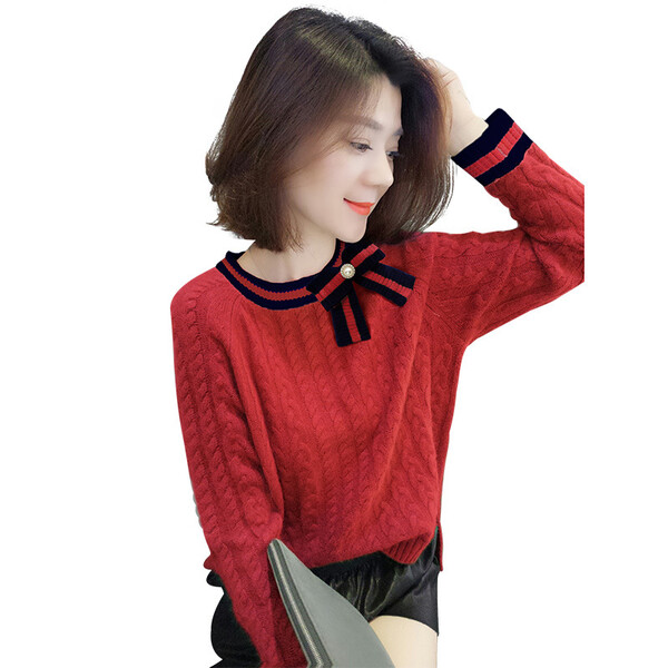妹子,寬松,毛衣,短款,微胖,福音