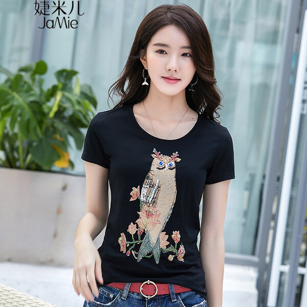 個(gè)性,印花,短袖,時(shí)尚,打造