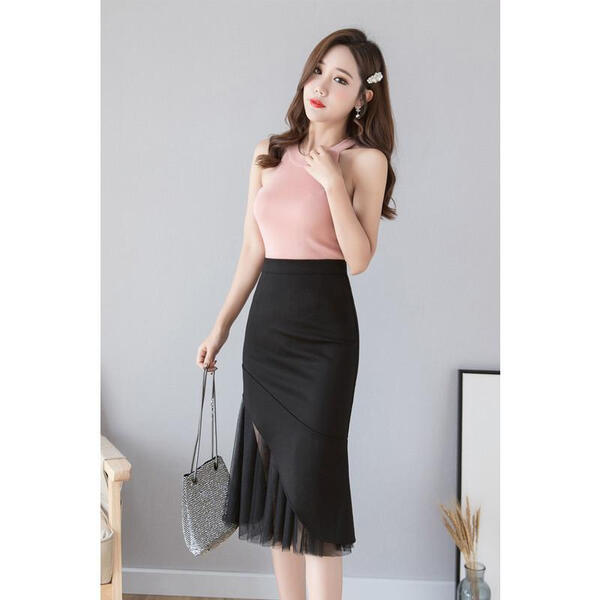 優(yōu)雅,半身裙,打造,百搭,女人