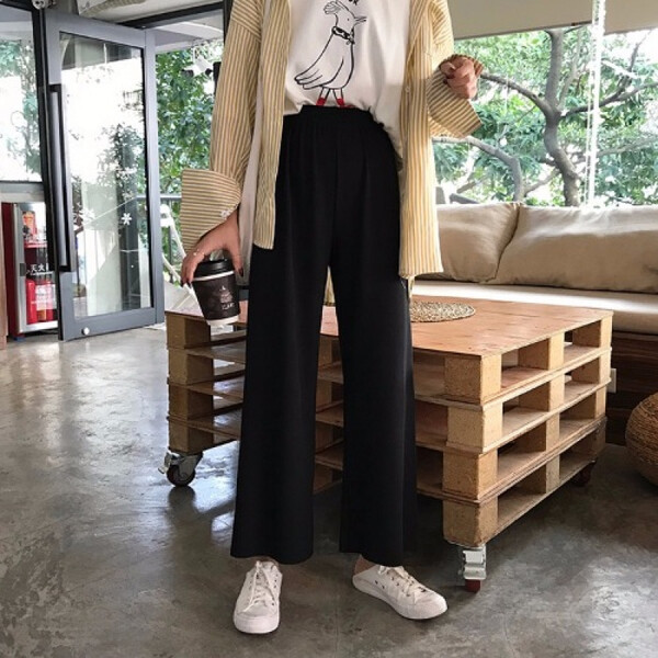 休閑,寬松,闊腿褲,穿出,少女 休閑,寬松,闊腿褲,穿出,少女