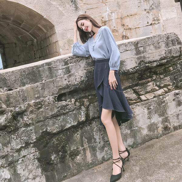 告別,尷尬,純色,連衣裙,平庸