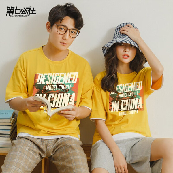 個性,字母,仙女,時尚,打造,短袖