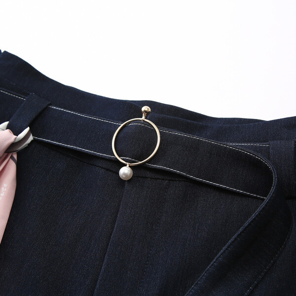 個(gè)性,時(shí)尚,牛仔褲,高腰,穿出