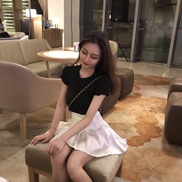 好幫手,妹子,清爽,荷葉,微胖