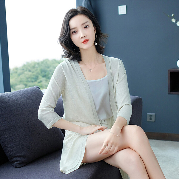 出新,開(kāi)衫,系帶,針織,高度