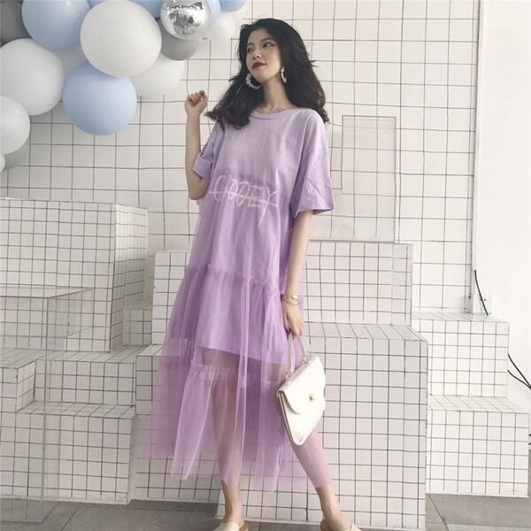 仙女,清爽,純色,連衣裙 仙女,清爽,純色,連衣裙