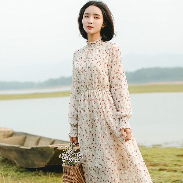 女神,連衣裙,浪漫