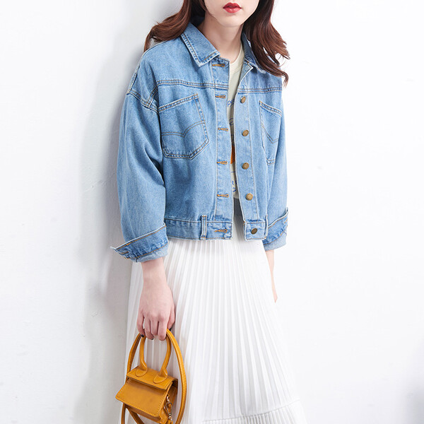 外套,打造,時(shí)尚,牛仔,百搭,男神