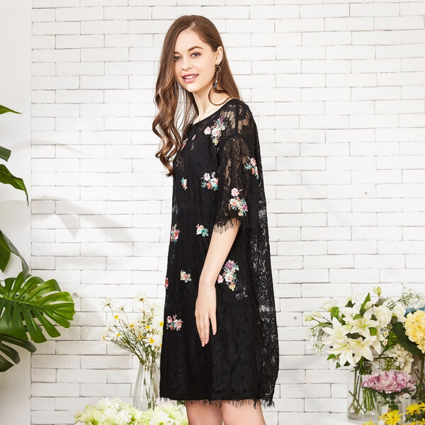 仙女,氣質(zhì),打造,連衣裙,清爽,純色