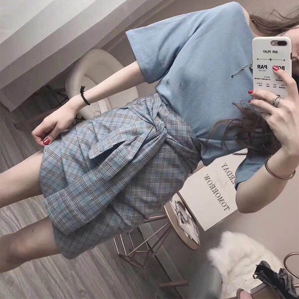 小心,純色,連衣裙