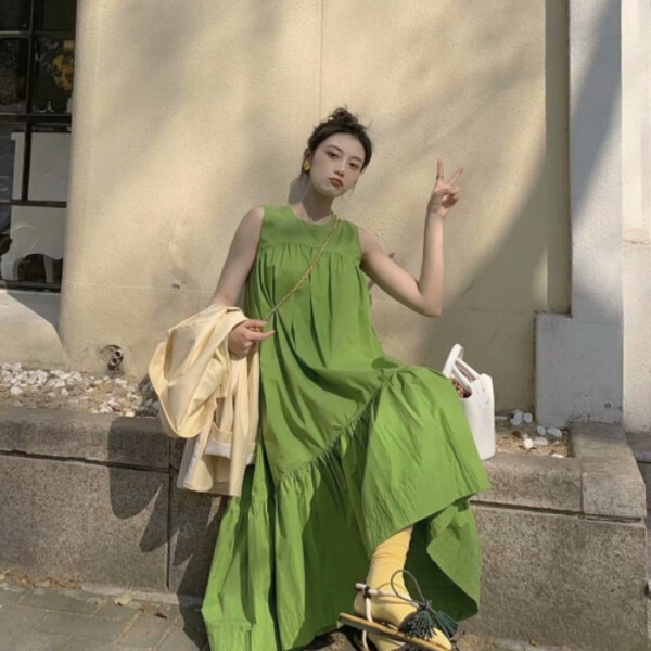 打造,曼妙,純色,連衣裙,身姿 打造,曼妙,純色,連衣裙,身姿