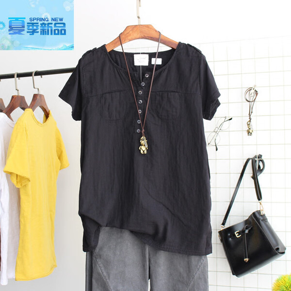 仙女,打造,優(yōu)雅,短袖,時(shí)尚,襯衫