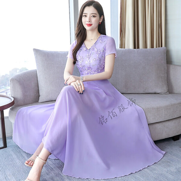 印花,少女,打造,連衣裙