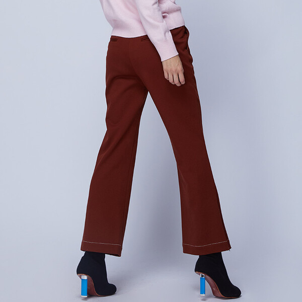 優(yōu)雅,時(shí)尚,闊腿褲,穿出,條紋