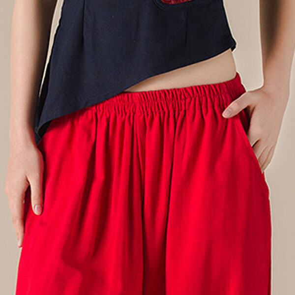 少女,時(shí)尚,穿出,闊腿褲