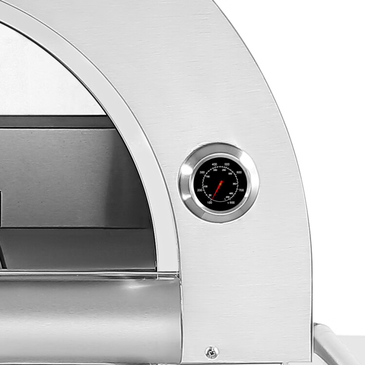 Empava Propane Tank Burning Outdoor Pizza Oven with Accessories in Stainless Steel EMPV-PG03